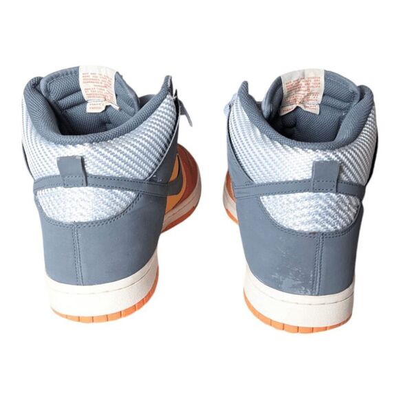 NIKE Dunk High 'Team Orange Armory' Sneakers Size 11 - Picture 5 of 13